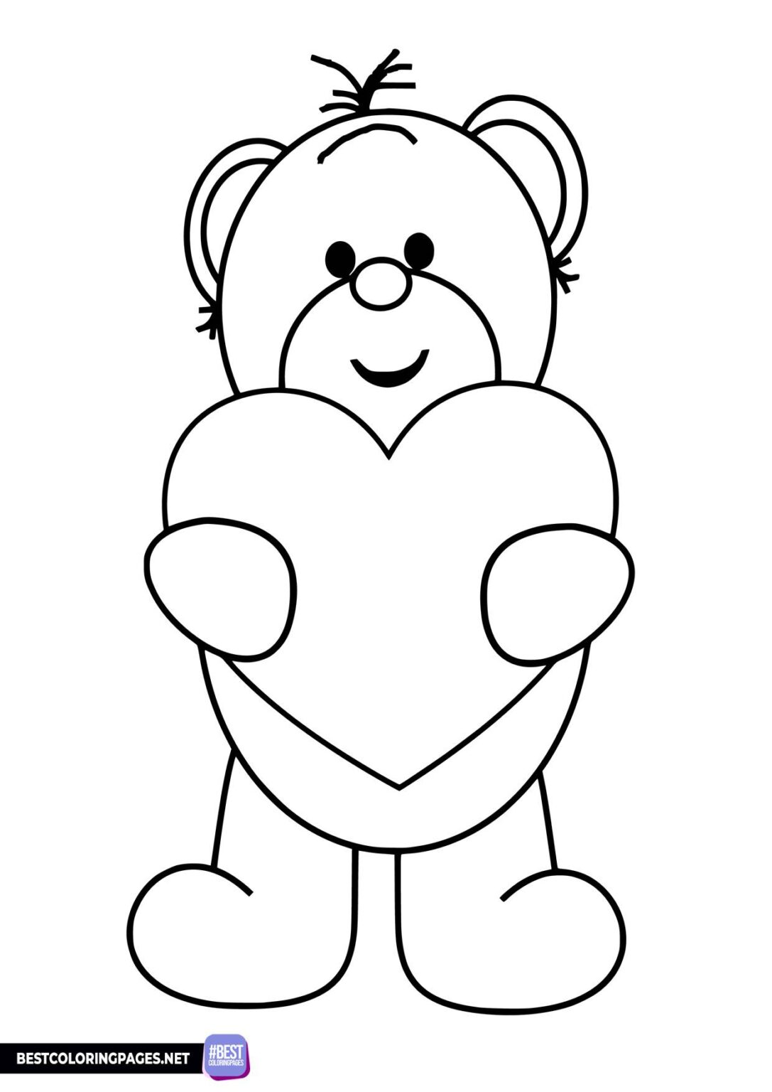 Heart coloring pages - Free printable coloring pages